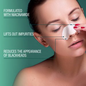 شرائط الأنف بالنياسيناميد 6 حبات Balance Active Formula Niacinamide Calm & Clear Purifying Nose Strips