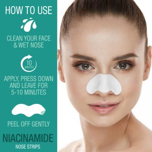 شرائط الأنف بالنياسيناميد 6 حبات Balance Active Formula Niacinamide Calm & Clear Purifying Nose Strips