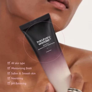 هارو هارو جل تنظيف ناعم 100مل Haruharu Wonder Black Rice Moisture 5.5 Soft Cleansing Gel