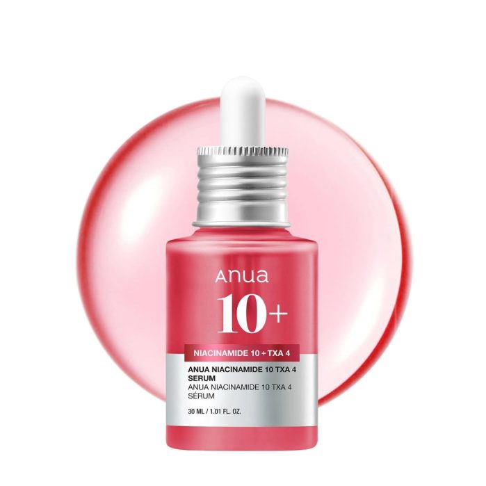 سيروم النياسيناميد انوا لتصحيح البقع الداكنة 30مل Anua Niacinamide 10% + TXA 4% Serum