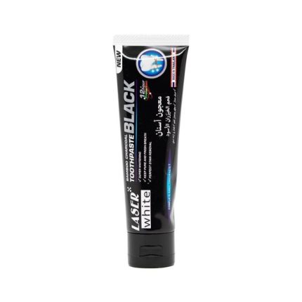 معجون اسنان بفحم الخيزران الاسود من ليزر وايت