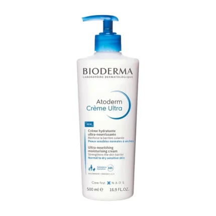 بيوديرما كريم مرطب للبشرة اتوديرم الترا 500مل Bioderma Atoderm Creme