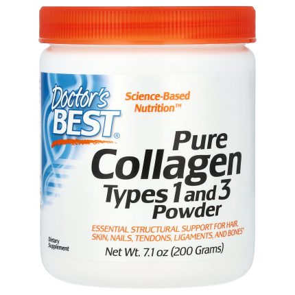 مسحوق الكولاجين النقي Doctor's Best, Pure Collagen Powder