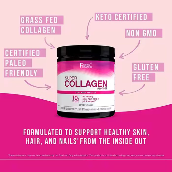 نيوسيل مسحوق بيبتيدات الكولاجين 200جرام NeoCell Super Collagen Peptides