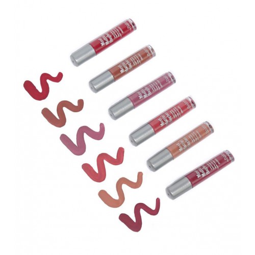 ذا بالم مجموعة 6 احمر شفاه سائل ميت مات هيوز theBalm Meet Matte Hughes Set of 6 Mini Lipsticks Limited Edition Vol2