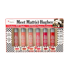 ذا بالم ميت مات هيوز ميني كيت theBalm Meet Matte(e)Hughes Set of 6 Mini Lipsticks-vol14