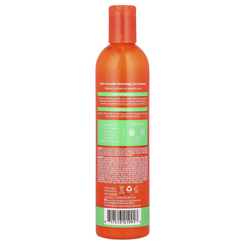 كانتو بخاخ مرطب ومنشط للشعر بالافوكادو 355مل Cantu Avocado Hydrating Curl Activator