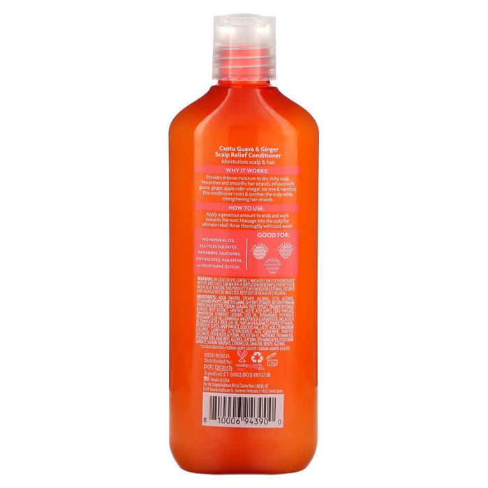 كانتو بلسم بالجوافة والزنجبيل لتهدئة فروة الرأس 400مل Cantu Guava Scalp Relief Conditioner