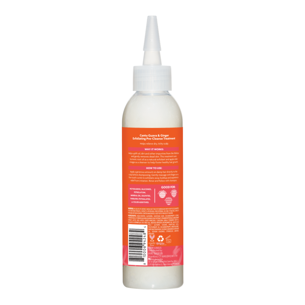 كانتو علاج تقشير فروة الرأس بالجوافة والزنجبيل CANTU Guava & Ginger Scalp Exfoliating Treatment