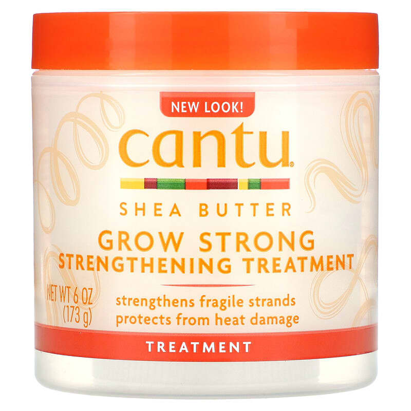 كانتو كريم تقوية الشعر بزبدة الشيا 173جم Cantu Shea Butter Grow Strong Strengthening Treatment