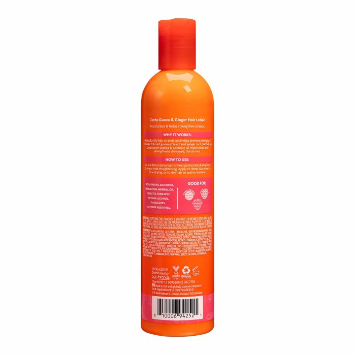 كانتو لوشن بالجوافة والزنجبيل 355مل Cantu Guava Ginger Hair Lotion