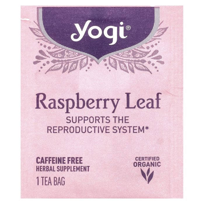 يوجي شاي أوراق توت العليق للنساء 29جم Yogi Tea Raspberry Leaf