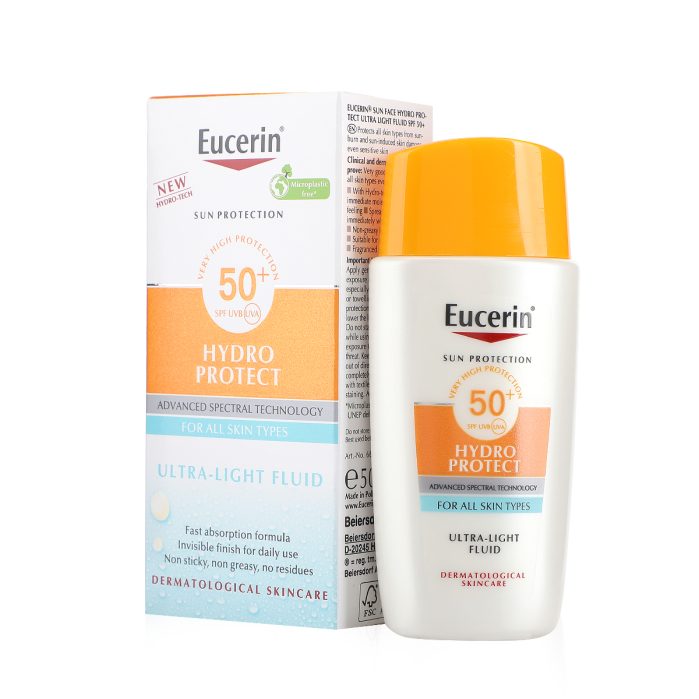 يوسرين هيدرو بروتكت سائل خفيف 50مل Eucerin Sun Hydro Protect Ultra-Light Fluid SPF50