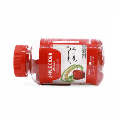 ابل سيدر خل التفاح مكمل غذائي 60 علكة Apple Cider Vinegar Gummies