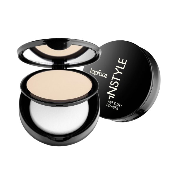 توب فيس بودرة مضغوطة ويت اند دراي TOPFACE Instyle Wet & Dry Powder