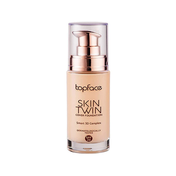 توب فيس كريم اساس سكن توين Topface Skin Twin Cover Foundation