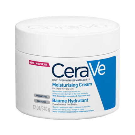سيرافي كريم مرطب للبشرة الجافة 340جم CeraVe Moisturising Cream