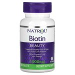 ناترول أقراص بيوتين 1000 ميكروغرام 100قرص Natrol Biotin 1000mcg