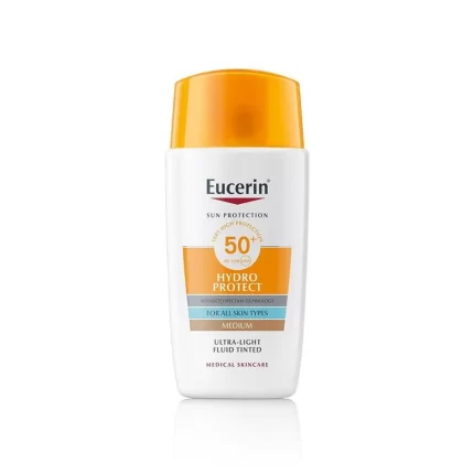 يوسرين هيدرو بروتكت ملون Eucerin Sun Hydro Protect Ultra-Light Tinted Fluid