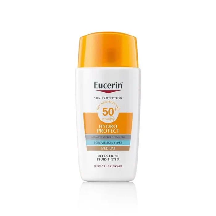 يوسرين هيدرو بروتكت ملون Eucerin Sun Hydro Protect Ultra-Light Tinted Fluid