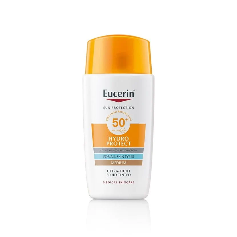 يوسرين هيدرو بروتكت ملون Eucerin Sun Hydro Protect Ultra-Light Tinted Fluid