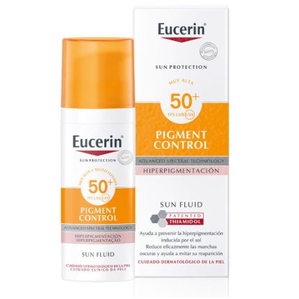 يوسرين واقي شمس ضد التصبغات Eucerin Sun Pigment Control Sun Fluid SPF50