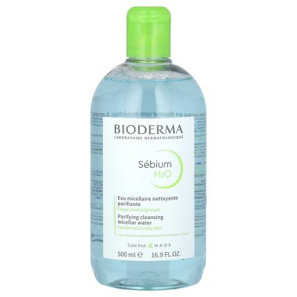 بيوديرما مزيل مكياج سيبيوم 500مل Bioderma Sebium H2O Purifying Cleansing Micellar Water