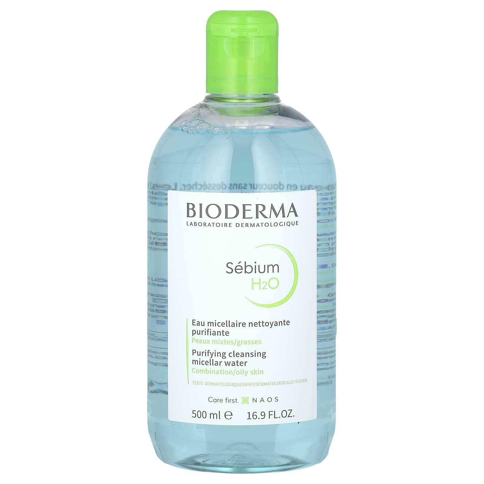 بيوديرما مزيل مكياج سيبيوم 500مل Bioderma Sebium H2O Purifying Cleansing Micellar Water