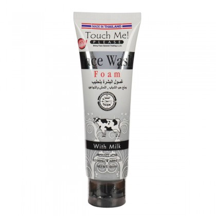 تاتش مي غسول البشرة بالحليب 100مل Face Wash Foam with Milk Touch Me