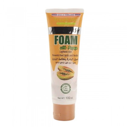 تاتش مي غسول البشرة بخلاصة البابايا 100مل Face Wash Foam with Papaya Touch Me