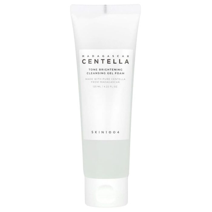 سكين 1004 منظف جل رغوي للتفتيح 125مل SKIN1004 Madagascar Centella Tone Brightening Cleansing Gel Foam