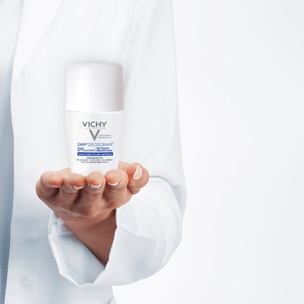 فيشي مزيل عرق للبشرة الحساسة 24 ساعة 50مل Vichy 24H Dry Touch Sensitive Skin Deodorant
