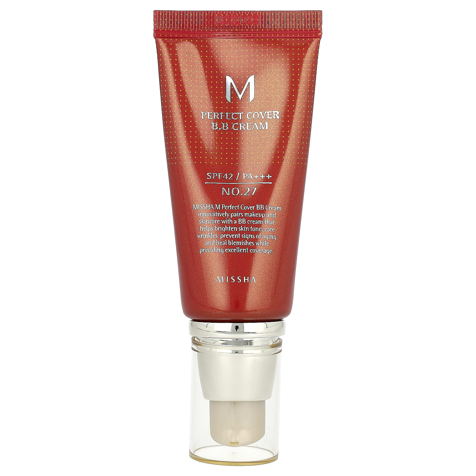 ميشا كريم اساس بي بي No.27 Missha M Perfect Cover B.B Cream