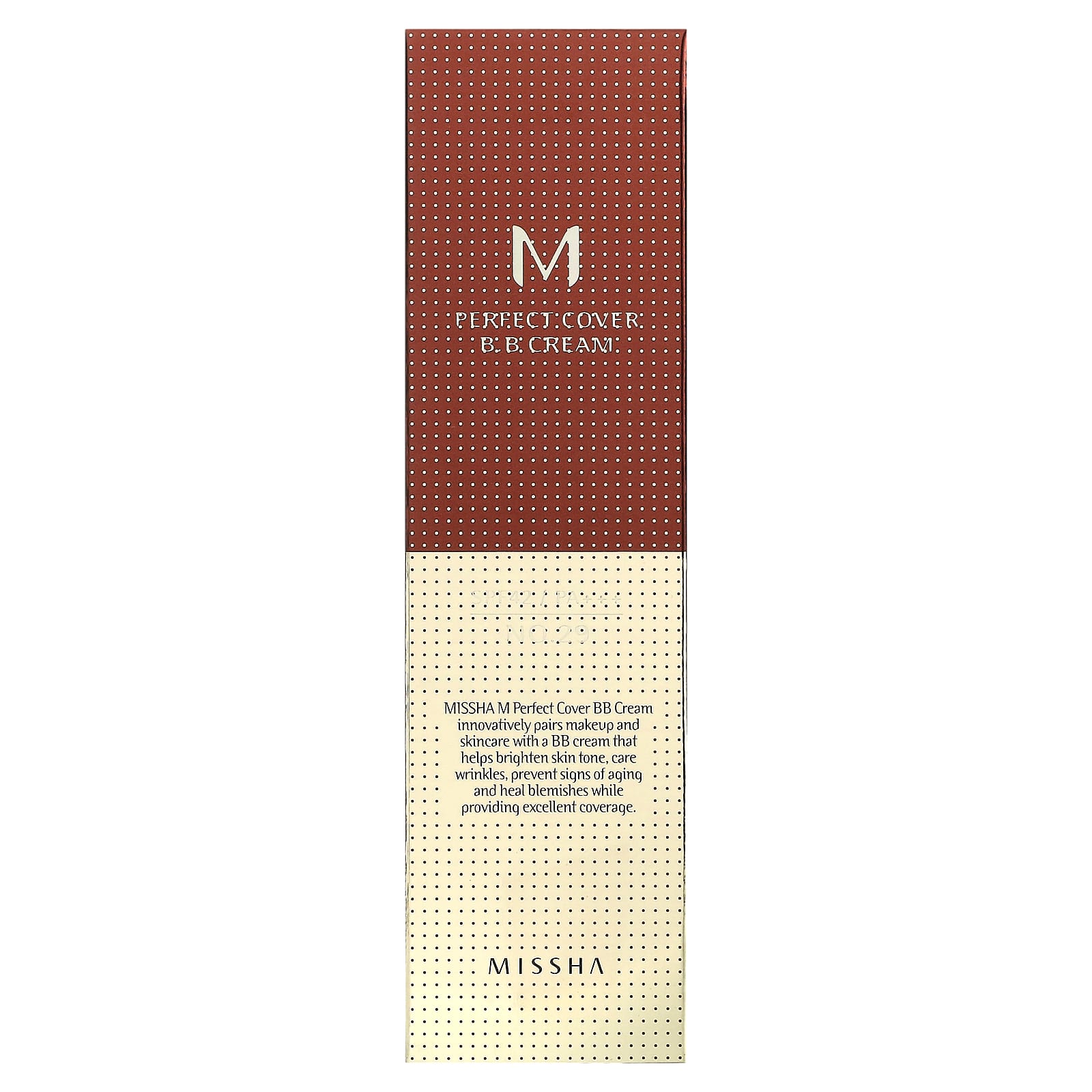 ميشا كريم اساس بي بي No.29 Missha, M Perfect Cover B.B Cream