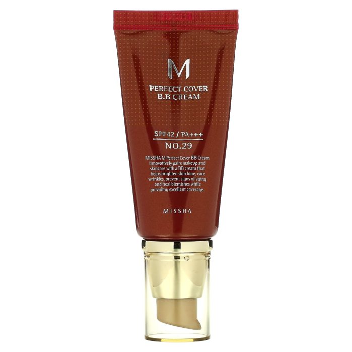 ميشا كريم اساس بي بي No.29 Missha, M Perfect Cover B.B Cream