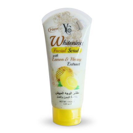 واي سي مقشر الوجه بخلاصة الليمون والعسل 175مل YC Whitening Facial Scrub Lemon & Honey