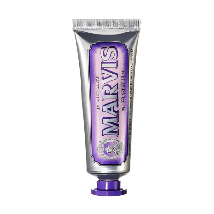 عبوة معجون أسنان مارفيس بالياسمين والنعناع 25مل Marvis Jasmin Mint Toothpaste