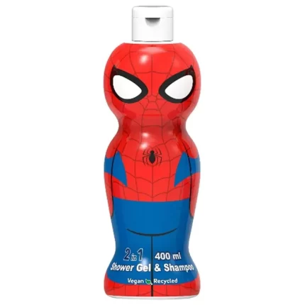 جل استحمام وشامبو 2 في 1 سبايدرمان 400مل Spiderman 2in1 Shower Gel & Shampoo
