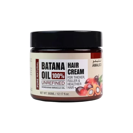 اماليكو كريم الشعر بزيت باتانا 360مل Amalico Batana Oil 100% Unrefined Hair Cream