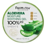 فارم ستاي جل الألوفيرا 300مل Farmstay Moisture Soothing Gel Aloe Vera