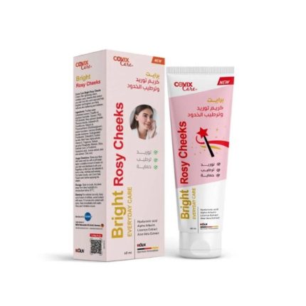 كوفيكس كريم توريد وترطيب الخدود برايت 60مل Covix Care Bright Rosy Cheeks