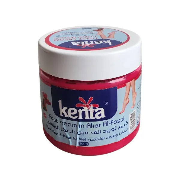 كينتا كريم توريد القدمين بالعكر الفاسي 500جم Kenta Foot Cream Aker Al-fassi