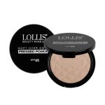 لوليس ﺑﻮدرة مضغوطة ناعمة للتغطية 01 - LOLLIS Soft Over Cover Pressed Powder 01