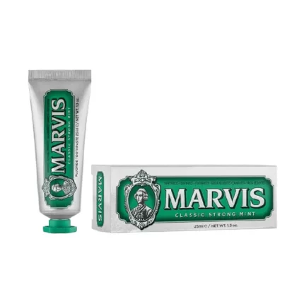 معجون أسنان كلاسيك بالنعناع القوي 25مل Marvis Classic Strong Mint Toothpaste