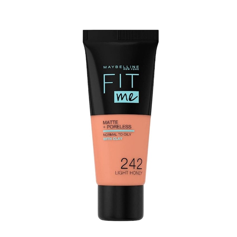 ميبلين فيت مي كريم اساس 242 مات اند بورليس 30مل Maybelline Fit Me Matte And Poreless Foundation