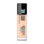 ميبلين فيت مي كريم اساس سائل 115 مات اند بورليس 30مل Maybelline Fit Me Matte + Poreless Liquid Foundation