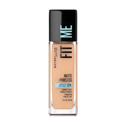 ميبلين فيت مي كريم اساس سائل 130 مات اند بورليس 30مل Maybelline Fit Me Matte + Poreless Liquid Foundation