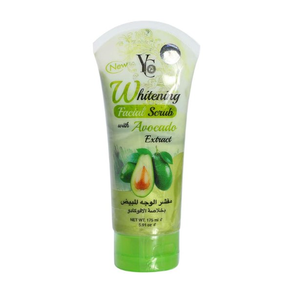 واي سي مقشر الوجه بخلاصة الافوكادو 175مل YC Whitening Facial Scrub Avocado 1 واي سي مقشر الوجه بخلاصة الافوكادو 175مل YC Whitening Facial Scrub Avocado
