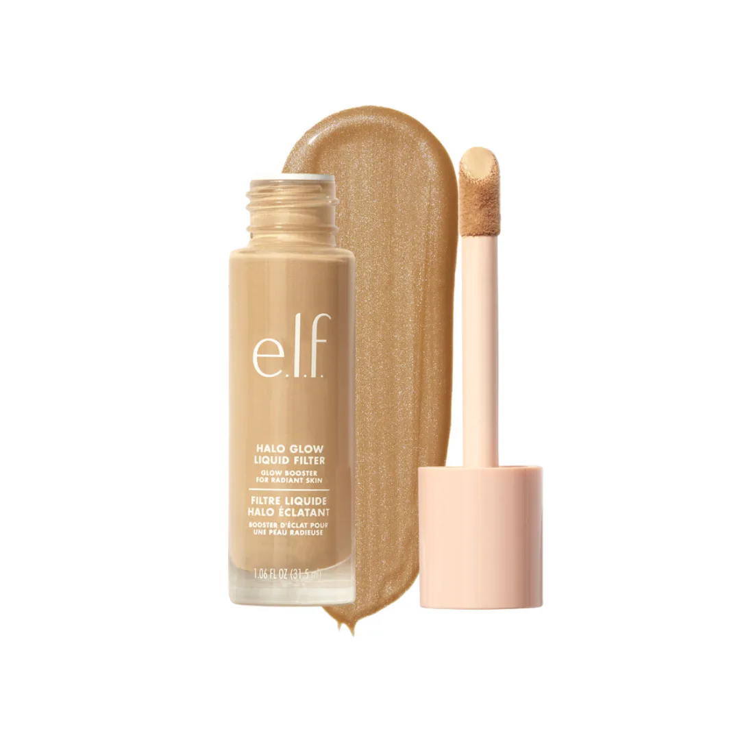 ايلف فلتر سائل هالو جلو 5 ELF halo glow liquid filter MEDIUM/TAN