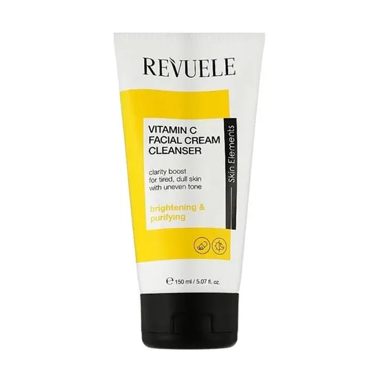 revuele-skin-elements-vitamin-c-facial-cream-cleanser-150ml ريفويل غسول كريمي فيتامين سي 150مل Revuele Skin Elements Vitamin C Facial Cream Cleanser